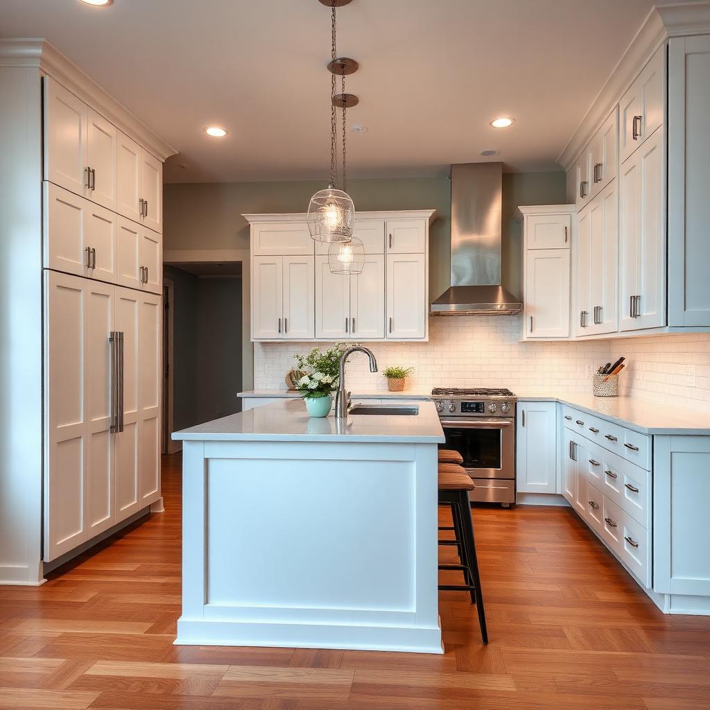 kitchens project completed by House Troops LLC in South Jersey